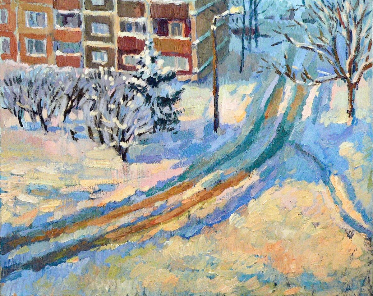 View from the window, Winter