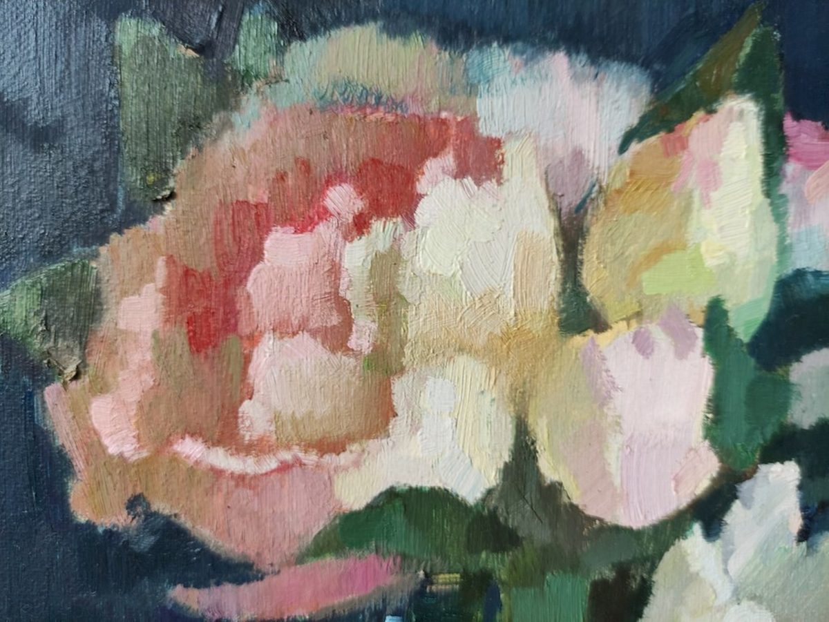 Still life with peonies - Image 6