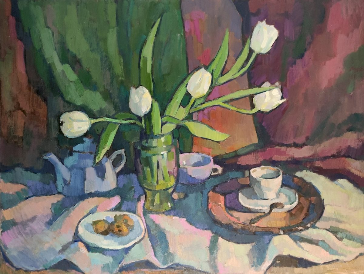 Still life with tulips - Image 2