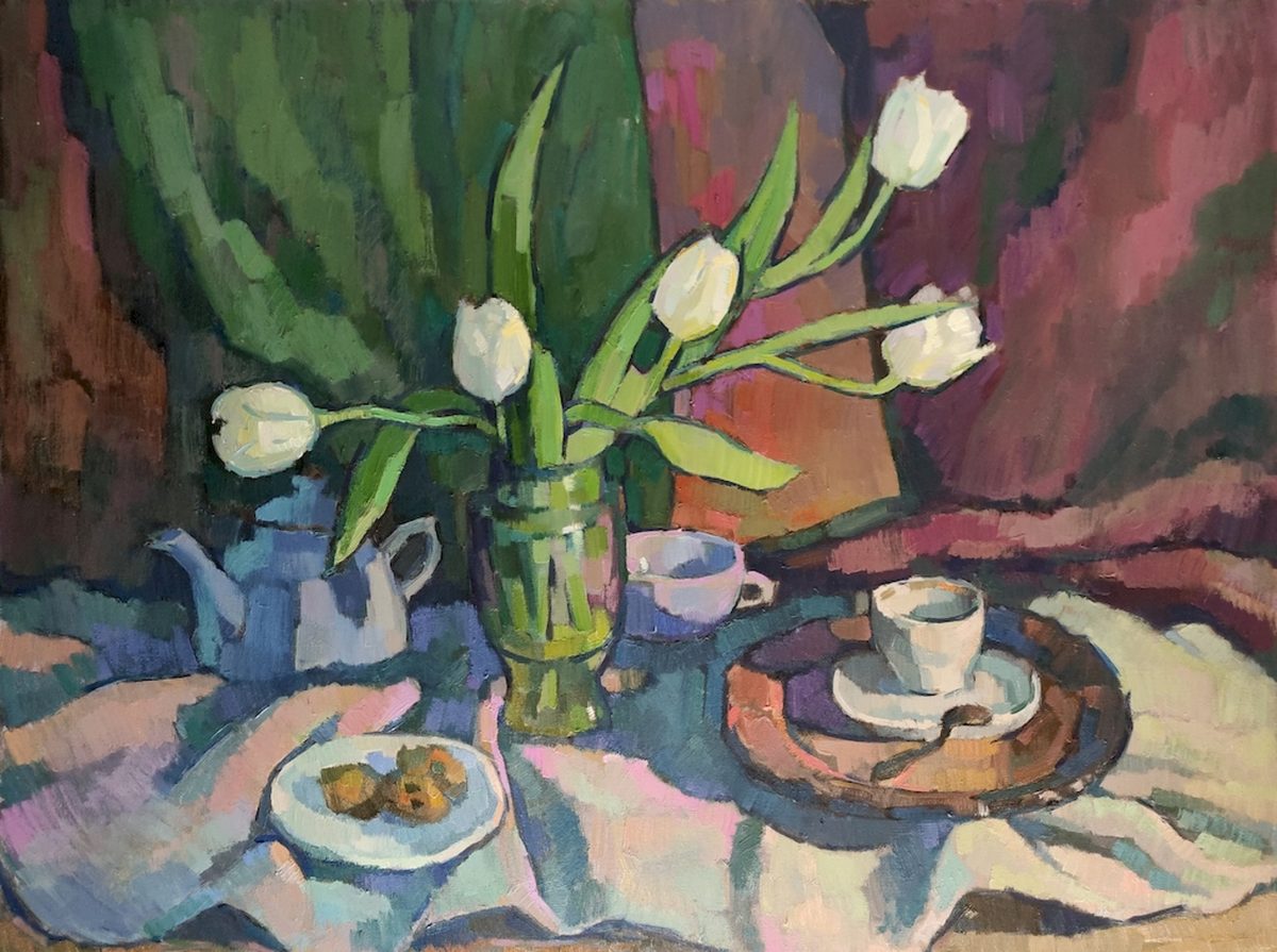 Still life with tulips - Image 3