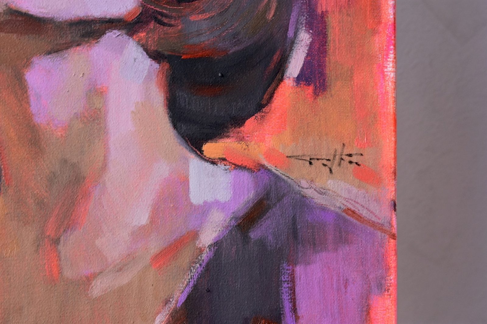 Self Portrait. In maneer of Iryna Yermolova's painting.2 - Image 5